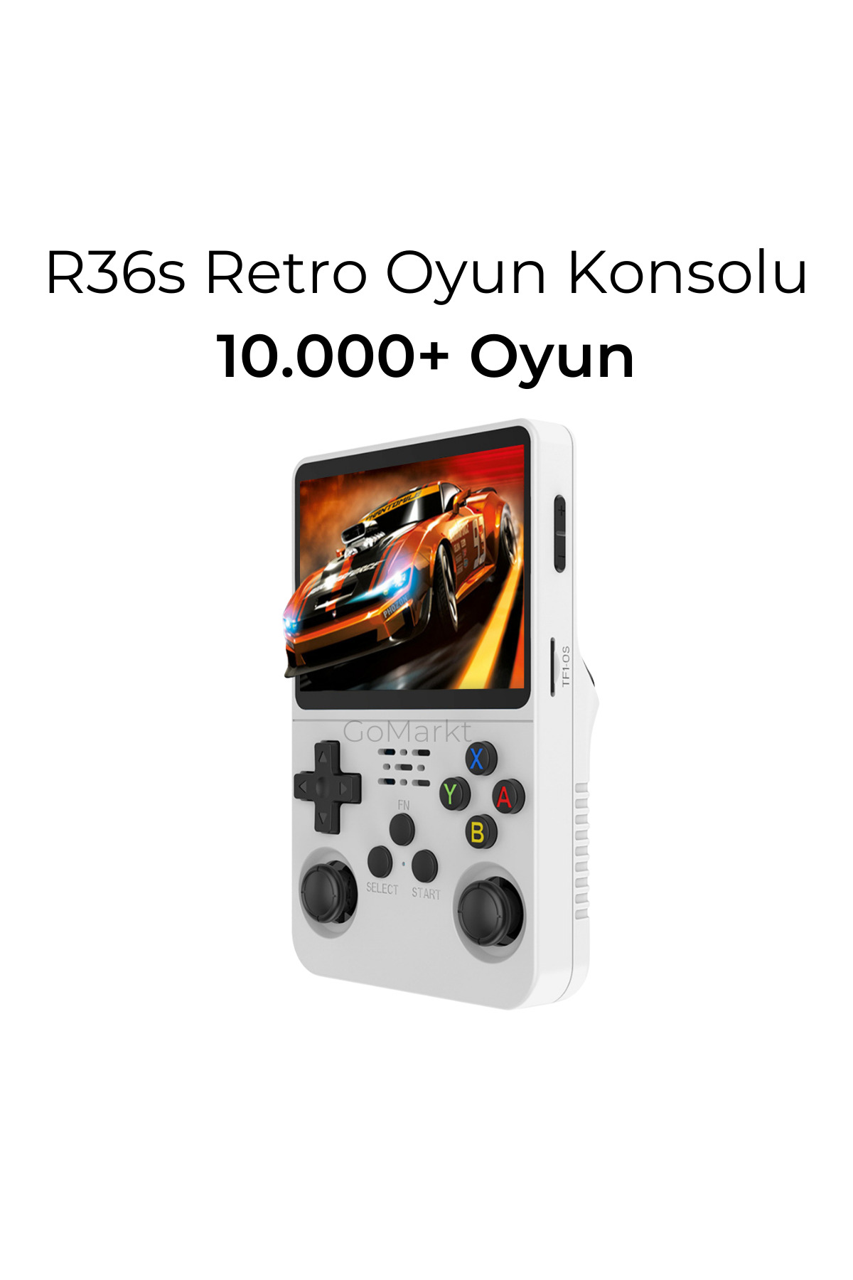 Bilişim Burada R36S Arcade Retro Siyah El Oyun Konsolu 128 GB